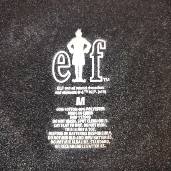 ELF Light-Up Christmas Sweater - Picture 4 of 4